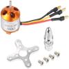 FEICHAO 6Pcs A2212 1400KV 2200KV Brushless Motor with 10T / 6T Mount for 2-3S Multicopter Remote Control Quadcopter (1400KV with 10T) view 2