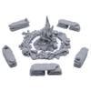 EnderToys Hill Giant Bone Fire Pit, 3D Printed Tabletop RPG Scenery and Wargame Terrain for 28mm Miniatures view 1