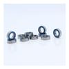 WWBR-Repair Kits MR106RS Color Deep Groove Ball Bearing ABEC-3 Miniature MR106-2RS Ball Bearings RS MR106 2RS with Blue Sealed L-1060DD (10PCS) 6 * 10 * 3 mm view 1