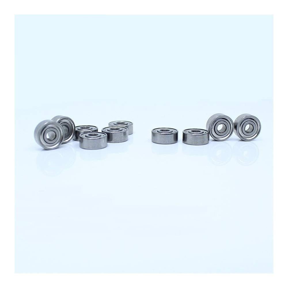 WWBR-Repair Kits R2ZZ R2 ZZ Bearing ABEC-1 (10PCS) 1/8" x3/8" x5/32 Inch Miniature Ball Bearings for RC Models