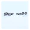 WWBR-Repair Kits R2ZZ R2 ZZ Bearing ABEC-1 (10PCS) 1/8" x3/8" x5/32 Inch Miniature Ball Bearings for RC Models view 1