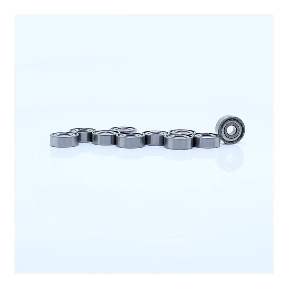 WWBR-Repair Kits R2-6ZZ ABEC-1 Bearing (10PCS) 1/8" x3/8" x9/64 inch R2-6 ZZ Miniature Ball Bearings for RC Models