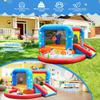 Step4Fun Inflatable Bounce House, Kids Castle Slide Bouncer for Children Jumping Outdoor and Indoor Party, Baby Backyard Water Jumper Toy with Blower, Ball Pit Pool, Ideal Gifts112 x 98 x 65 view 4