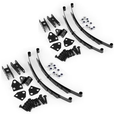 MOHERO Steel Leaf Springs Set HighLift Chassis Leaf Spring Suspension Set for 1/10 RC D90 Crawler Car Upgrade Parts