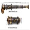 5MoonSun5's Pirate Brass Telescope, Spyglass Collapsible Decorative Telescope with Glass Optics for Travel, Hunting, Navigation with High Resolution, with Lid Finish by Black Antique 17 inch view 4