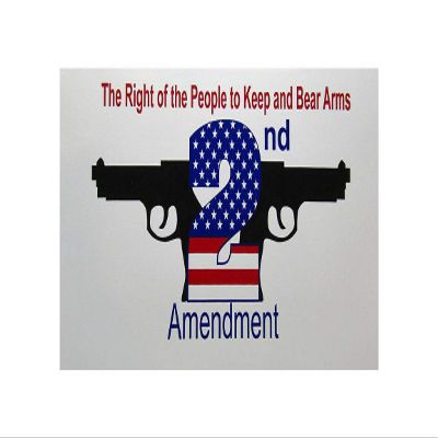 Wholesale Lot of 6 The Right of The People to Keep & Bear Arms Bumper Sticker