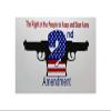 Wholesale Lot of 6 The Right of The People to Keep & Bear Arms Bumper Sticker view 1