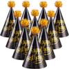PixiPy Kids Birthday Party Hats - 10 Pieces - Colorful Celebration Headwear for Fun Decoration & Memorable Parties view 1