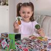 110 Fridge Magnet for Toddlers in Gift Tin Box Kids Magnets for Fridge - Realistic Magnetic Animals for Refrigerator - Safe Educational Materials for Baby: Zoo, Farm, Fruits, Vegetables, Transport view 3