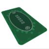 Bullets Playing Cards Poker Table Top Mat - Durable, Water-Resistant, & Non-Slip Surface - Mat with Sewn Edges for Casino Night and Texas Holdem - with Carrying Tube - Rectangular 72" x 30" - Green view 1