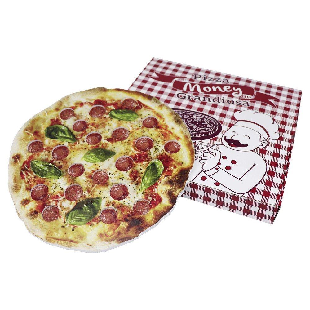 Close Up Pizza Money Grandiosa Money Gift