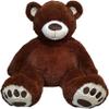 Anico 59" Tall (5 Foot) Giant Plush Bear, Stuffed Animal, Dark Brown Teddy Bear with Smiling Face. Premium Stuffed Toy Teddy Bear, Perfect for Girlfriend, Kids, Valentine's Day, Christmas! view 2