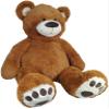 Anico 59" Tall (5 Foot) Giant Plush Bear, Stuffed Animal, Medium Brown Teddy Bear with Smiling Face. Premium Stuffed Toy Teddy Bear, Perfect for Girlfriend, Kids, Valentine's Day, Christmas! view 4