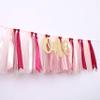Tutu One 1st Birthday Banner - Highchair Decoration, Cake Smash Photo Prop, Tulle Garland (Peach) view 4