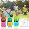 SKLOER Walkie Talkies for Kids,Best Gifts Toys for 3-12 Year Old Boys,3Miles Range for Boys and Girls to Outside,Camping,Hiking (Blue & Yellow & Pink) view 2