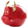 Cabilock 1pc Calf Shape Saving Pot Adorable Desktop Decor for Boy Girl for Cultivating Savings Habits Red Cattle Design for Boy Girl's Room Nursery view 1