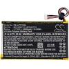 SHINEAR 3600mAh Battery Replacement for Leapfrog LeapPad 31565 XDi Ultra Platinum 7" LeapPad Platinum Kids Learning MLP4063112 800-10067 MP5461110 (3.7V) view 3