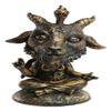 Ebros Whimsical Sabbatic Goat of Mendes Samael Lilith Baphomet Bobblehead Figurine LaVeyan Baphomet Worship The Caduceus Symbol Bobble Heads view 1