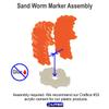 LITKO Sand Worm Marker Compatible with Dune Board Game, Multi-Color (2) view 4
