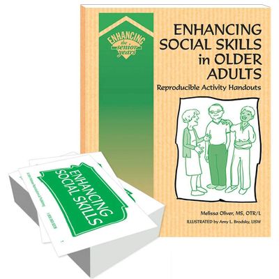 Wellness Reproductions & Publishing Enhancing Social Skills in Older Adults Cards & Workbook