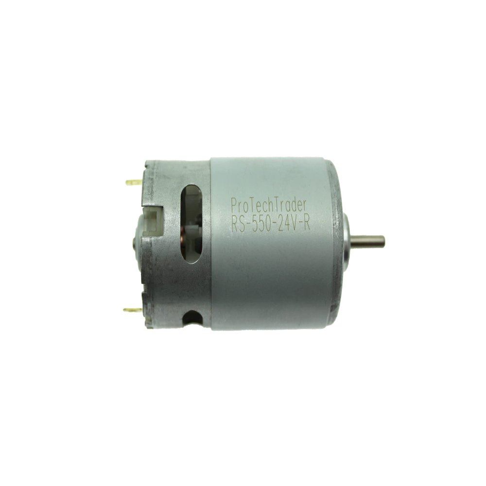RS550 24V DC Motor 35000RPM Electric Fan-Cooled Upgrade Replacement for Some Custom Power Wheels Kids Ride on Toys