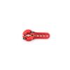FrSky 6-25T Metal Servo Arm Blue&Red (Red, Single) view 1
