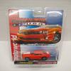 Auto World SC354-6 Muscle Cars USA 2010 Camaro HO Scale Electric Slot Car - Red Orange view 1