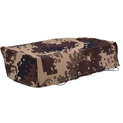 Dilwe RC Army Truck Tent, Cloth Aluminum Army Truck Tent Suitable for Military Six-Wheel Truck Car model accessory