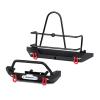 Metal Front & Rear Bumper with Tow Hook for 1/10 RC Crawler Axial SCX10 90046 SCX10 III AXI03007 Upgrade Parts view 1