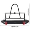 Metal Front & Rear Bumper with Tow Hook for 1/10 RC Crawler Axial SCX10 90046 SCX10 III AXI03007 Upgrade Parts view 2