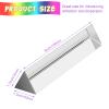 Coitak 6 inch Optical Glass Triangular Prism, Crystal Triangular Prism for Teaching Light Spectrum Physics, Photo Photography Prism Tool view 2