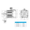 CNC Machine upgrade 220V 80ST M04025 4N.m 1.0KW with RS485 RS232 MODBUS CN1 Serial port view 2