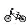 kidbeile Mini Finger Bike Toy  Alloy Mountain Bicycle Model with Tools, Movable Parts, Gift for Kids & Collectors (Black) view 3