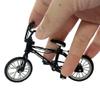 kidbeile Mini Finger Bike Toy  Alloy Mountain Bicycle Model with Tools, Movable Parts, Gift for Kids & Collectors (Black) view 4