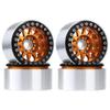Metal Wheel Hub 1.9 Beadlock Wheel Rim for 1:10 RC Crawler Axial SCX10 SCX10 II 90046 AXI03007 Traxxas TRX-4-4Pc Set view 1