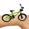 Mini Finger Bike Toy  Alloy Mountain Bicycle Model with Tools, Movable Parts, Gift for Kids & Collectors (Green) view 2