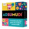 Evermade Adsumudi Math Game - The Monstrously Fun, Smart Game for Kids to Practice Multiplication, Division, Addition and Subtraction - Great for Kids Ages 8-12 view 1