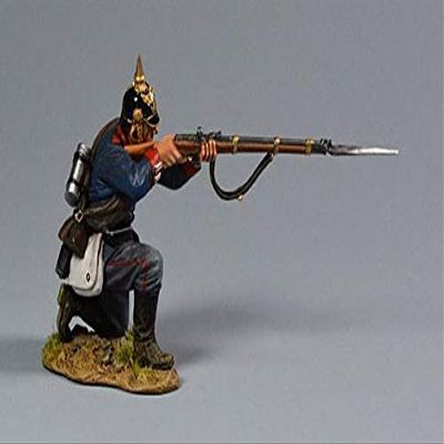 Team Miniatures PFW-P6005 Kneeling Firing Private, 2nd Foot Guard Regiment Franco-Prussian War Toy Soldier