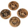 The Dreidel Company St. Patrick's Plastic Pirate Coins, Educational & Classroom Learning Activities Party Favor (50-Pack) view 2