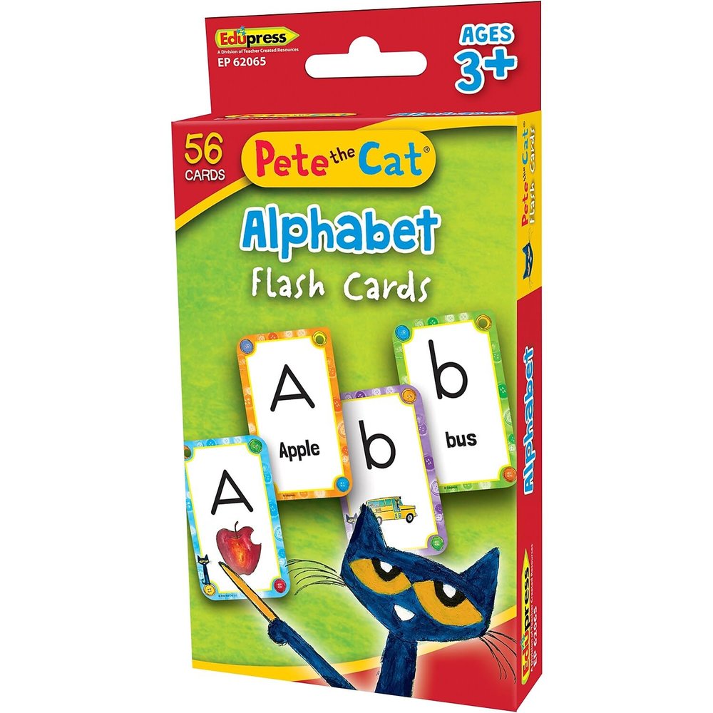 Pete The Cat Alphabet Flash Cards (EP62065)