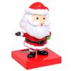 Christmas Solar-Powered Dancing Toys, Snowman, Elf, Reindeer, Santa Claus, Decorative Tabletop Dashboard Figurine (Santa Claus) view 1
