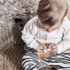2PC Truck Shape Wooden Rattles Baby Teether Toys Montessori Inspired Teething Push Toys Perfect Shower Gift for Baby view 3