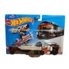 DieCast Hotwheels Super Rigs [Sky Show Rig] Detachable Trailer with Airplane Included view 1
