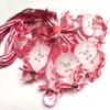 12 Cute Sheep Design Blue Pink Boy Girl Acrylic Pacifier Ribbon Necklaces Baby Shower Game Favors Prize Decorations (Pink) view 1