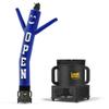 LookOurWay Air Dancers Inflatable Tube Man Set - 7ft Tall Wacky Waving Inflatable Dancing Tube Guy with Weather Resistant Blower Business Promotion - Open Blue view 1