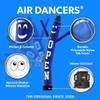 LookOurWay Air Dancers Inflatable Tube Man Set - 7ft Tall Wacky Waving Inflatable Dancing Tube Guy with Weather Resistant Blower Business Promotion - Open Blue view 2
