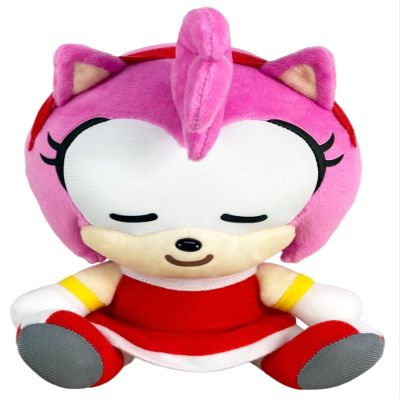 Great Eastern Entertainment Sonic The Hedgehog- Sd Amy Sleep Sitting Plush 7" H