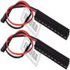 INJORA RC LED Lights 2pcs RC Exalted Brake Light Stop Lamp for 1/10 RC Crawler Axial SCX10 90046 Wraith RR10 TRX-4 D90 Tamiya (62mm) view 3