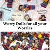 Sam & Nala Worry Dolls, Personal Worry Eater Doll from Guatemala, Completely Handmade from Guatemalan Fabric, Bring Comfort and Peace to Everyone You Care About view 2