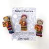 Sam & Nala Worry Dolls, Personal Worry Eater Doll from Guatemala, Completely Handmade from Guatemalan Fabric, Bring Comfort and Peace to Everyone You Care About view 1